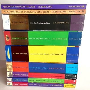 Harry Potter: Complete Collection wt Hogwarts set